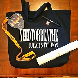 Needtobreathe VIP Items from the Caves World Tour